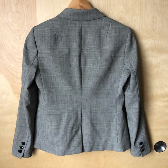 Banana Republic Double Breasted Plaid Blazer - Picture 3 of 3